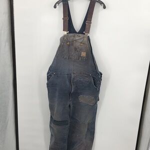 Carhartt Distressed Overalls